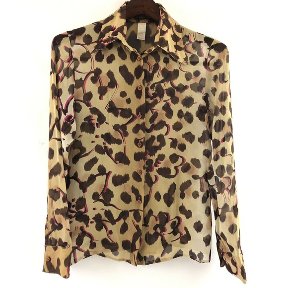 versace black blouse